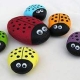 Fun crafts project turned rocks into colourful ladybugs 