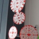 Christmas crafts: hanging paper mobile