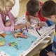 Learn through play: giant colouring maps