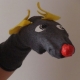 Monday crafts: Rudolf the Christmas sock