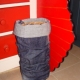 Upcyle crafts: how to make a bin with an old pair of jeans