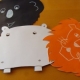 Recycled crafts: double sided animal placemats