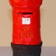 How to make a post box with a loo roll and air dry clay