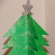 How to make a miniature Christmas tree from a shoebox