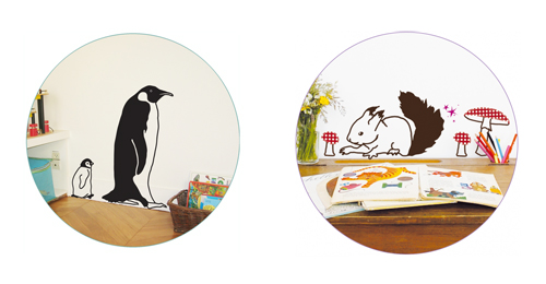 penguins-and-squirrel-decals-by-mimilou