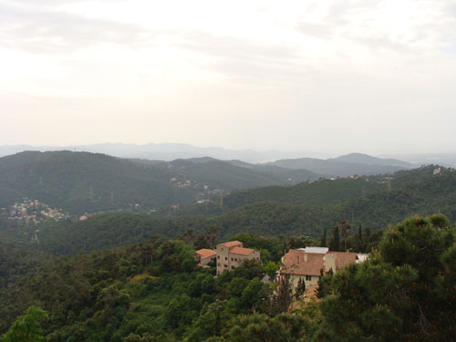 View from the Collserola Mountain