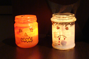 Craft Ideas Glass Jars on This Week I Bring You A Craft For Halloween Which Is Entirely My Son S