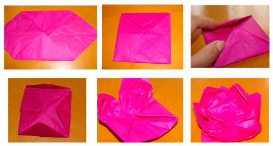 How to DIY Origami Paper Lotus Flower